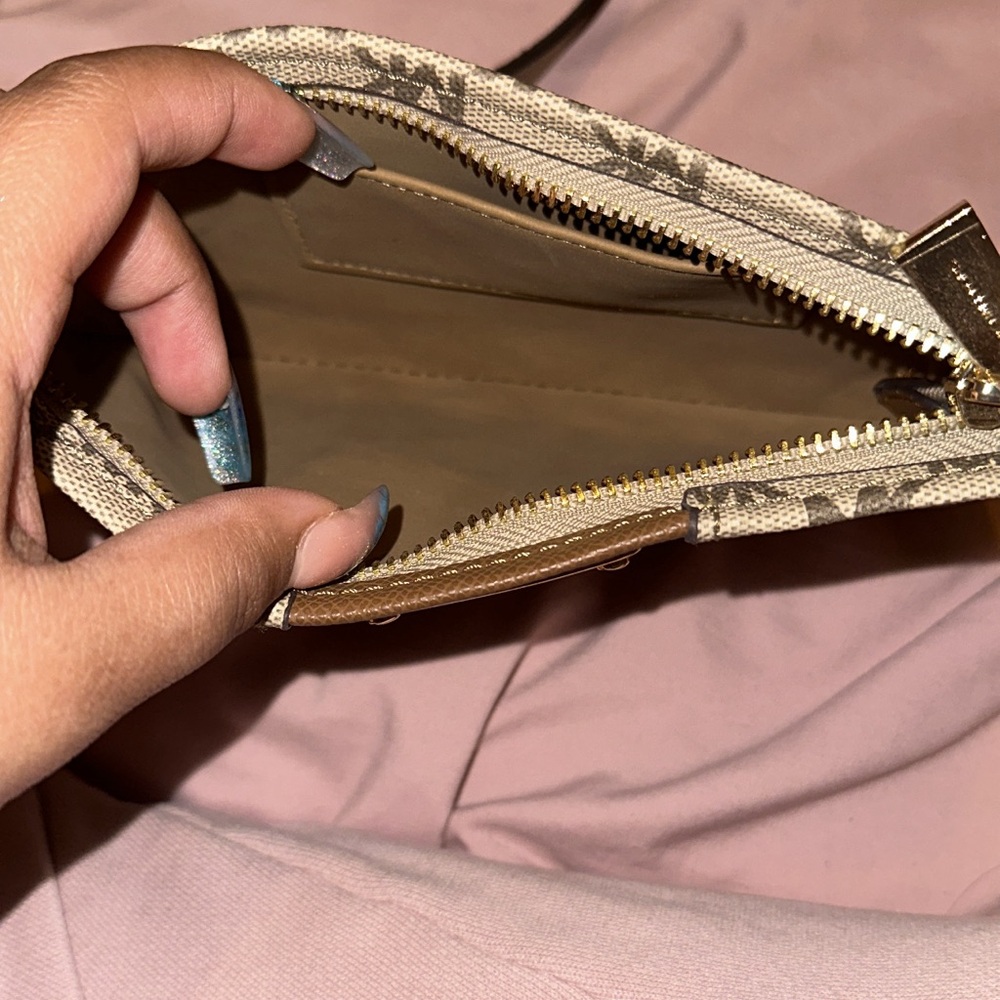Michael Kors Beige and brown fanny pack